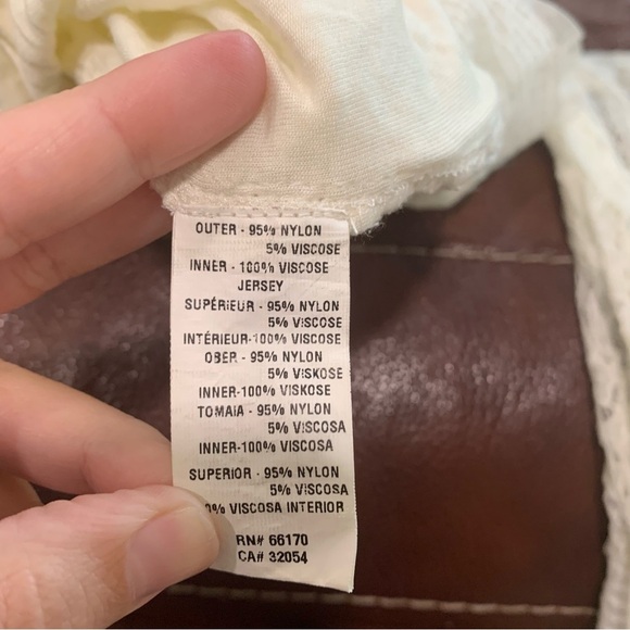 Anthropologie Bl^nk London Tali Embroidered Lace Top Peasant Fall Size XS - Picture 11 of 14